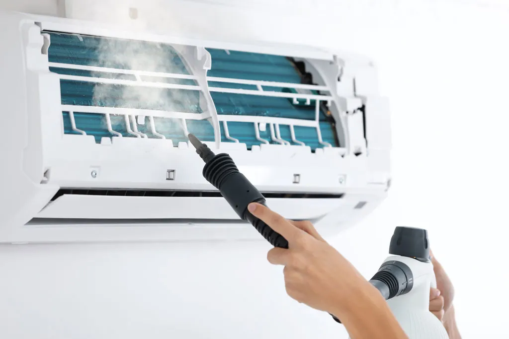 Air conditioning system maintenance and inspection by certified technician